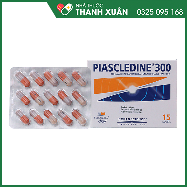 Piascledine 300 trị bệnh lý thoái hóa khớp